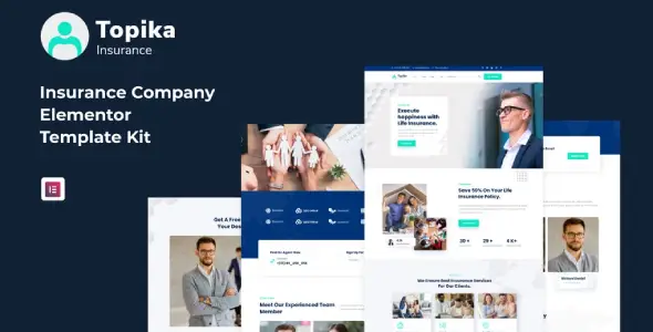 Topika โ Insurance Agency Elementor Template Kit